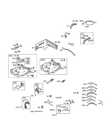 F - Controls, Governor Spring, Ignition B&S - 12 €¦ 126492-0165-E1 Stihl