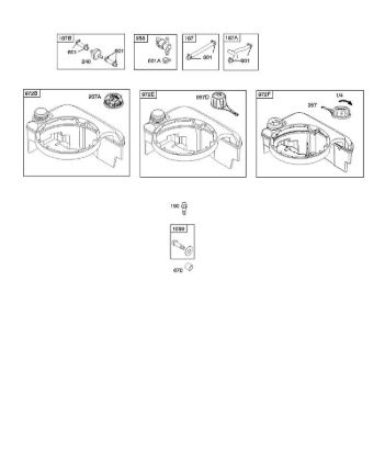 G - Fuel Supply, Ignition B&S - 12 €¦ 126T07-6679-H1 Stihl