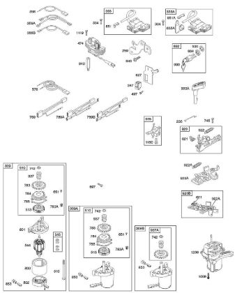 B - Alternator, Electric Starter, Electrical, Flywheel Brake, Ignition B&S - 12 €¦ 127802-1376-01 Stihl