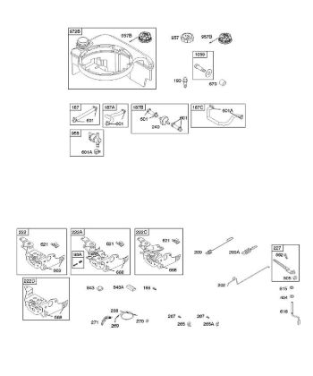 F - Controls, Fuel Supply, Governor Spring B&S - 12 €¦ 127802-1766-B1 Stihl