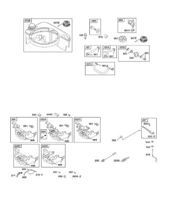 F - Controls, Fuel Supply, Governor Spring B&S - 12 €¦ 12F802-1360-01 Stihl