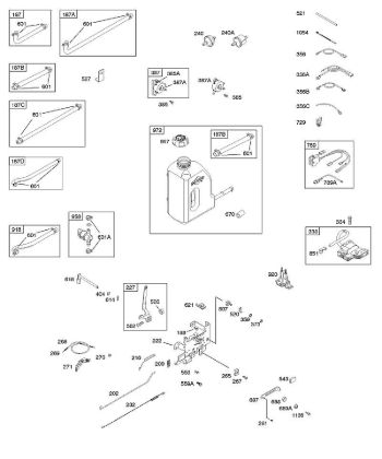 I - Fuel Supply, Governor Spring, Ignition B&S - 21 €¦ 21A907-0113-E1 Stihl