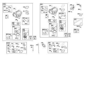 C - Cylinder Head, Rocker Arm Cover, Intake Manifold B&S - 40 €¦ 40R577-0002-H1 Stihl