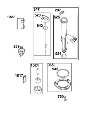 J - LUBRICATION GROUP B&S - 44 €¦ 44N677-0017-B5 Stihl