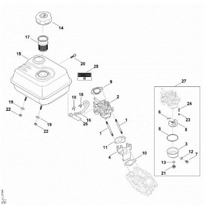 Picture of G - Fuel system EHC 600.0 (EHC600-0001)