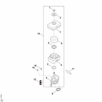 Picture of B - Air filter EHC 600.0 (EHC600-0003)