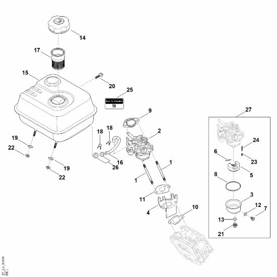 Picture of G - Fuel system EHC 600.0 (EHC600-0004)