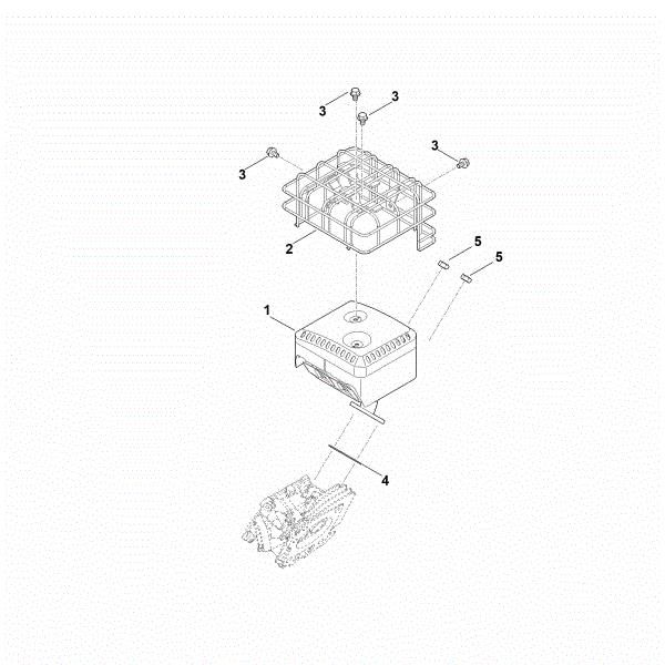 Picture of F - Muffler EHC 605.0 (EHC605-0003)