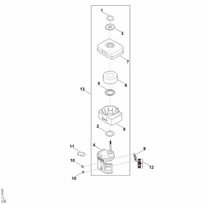 Picture of B - Air filter EHC 700.0 (EHC700-0004)