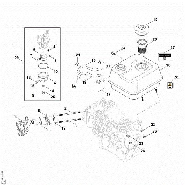 Picture of G - Fuel system EHC 700.0 (EHC700-0004)