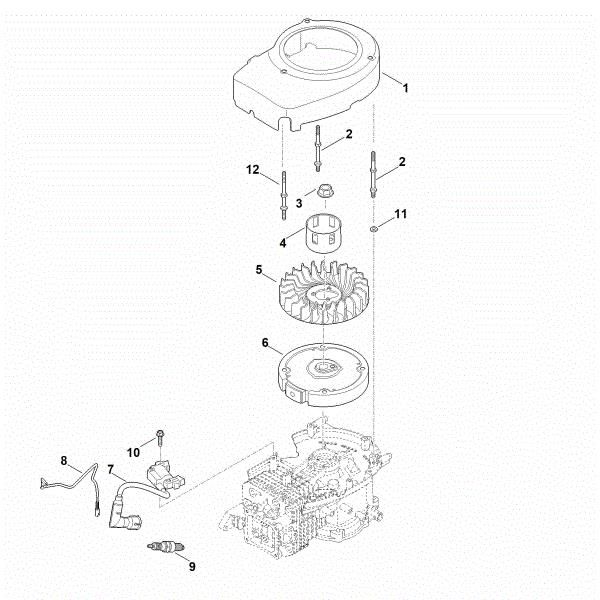 Picture of I - Ignition system, flywheel EVC 1000.0 (EVC1000-0001)