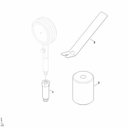 Picture of L - Special tool EVC 1000.0 (EVC1000-0001)