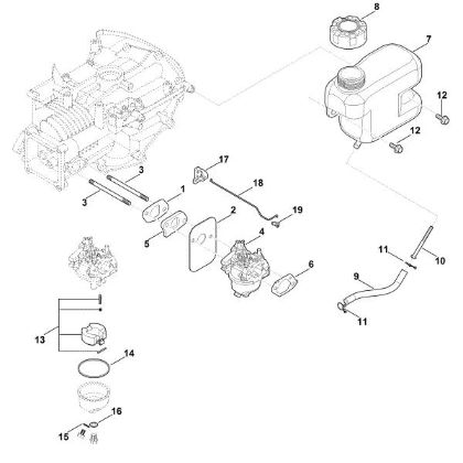 Picture of G - Fuel system EVC 200.1 (EVC200-0002)