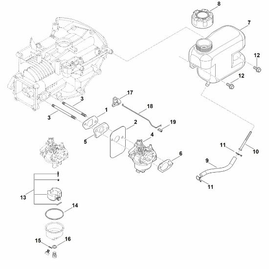 Picture of G - Fuel system EVC 200.2 (EVC200-0003)