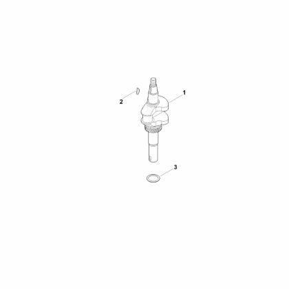 Picture of D - Crankshaft EVC 200.3 (EVC200-0007)