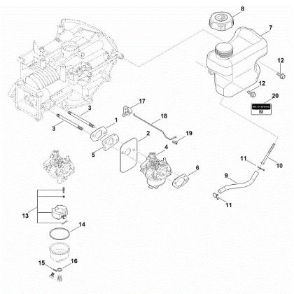 Picture of G - Fuel system EVC 200.3 (EVC200-0007)