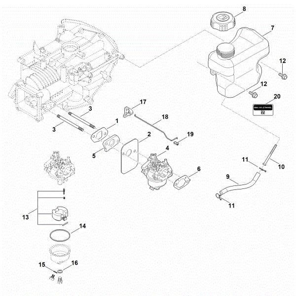 Picture of G - Fuel system EVC 200.3 C (EVC200-0005)