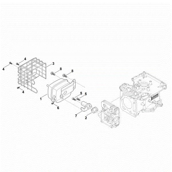 Picture of F - Muffler EVC 2000.0 (EVC2000-0001)