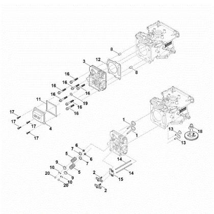 Picture of H - Camshaft, valves EVC 2000.0 (EVC2000-0001)