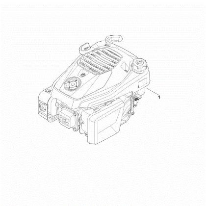 Picture of A - Engine/motor assembly EVC 300.0 (EVC300-0001)