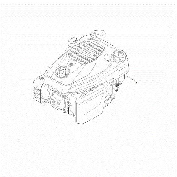 Picture of A - Engine/motor assembly EVC 300.0 (EVC300-0001)