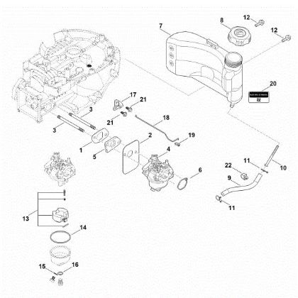 Picture of G - Fuel system EVC 300.0 (EVC300-0001)
