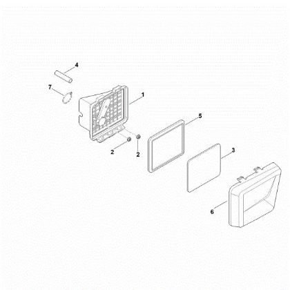 Picture of B - Air filter EVC 300.0 E (EVC300-0002)