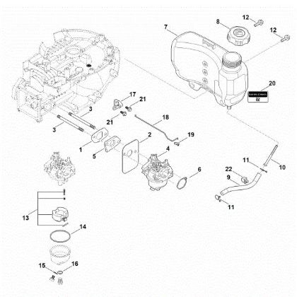 Picture of G - Fuel system EVC 300.0 E (EVC300-0002)