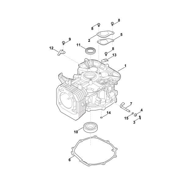 Picture of E - Crankcase EVC 4000.0 (EVC4000-0001)