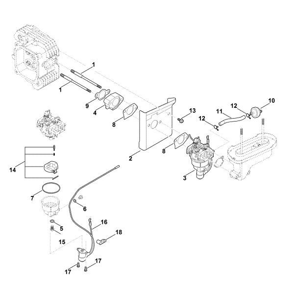 Picture of H - Fuel system EVC 4000.0 (EVC4000-0001)