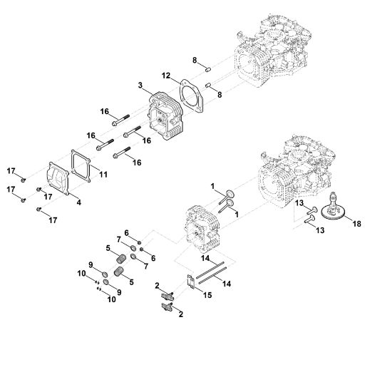 Picture of I - Camshaft, valves EVC 4000.1 (EVC4000-0002)