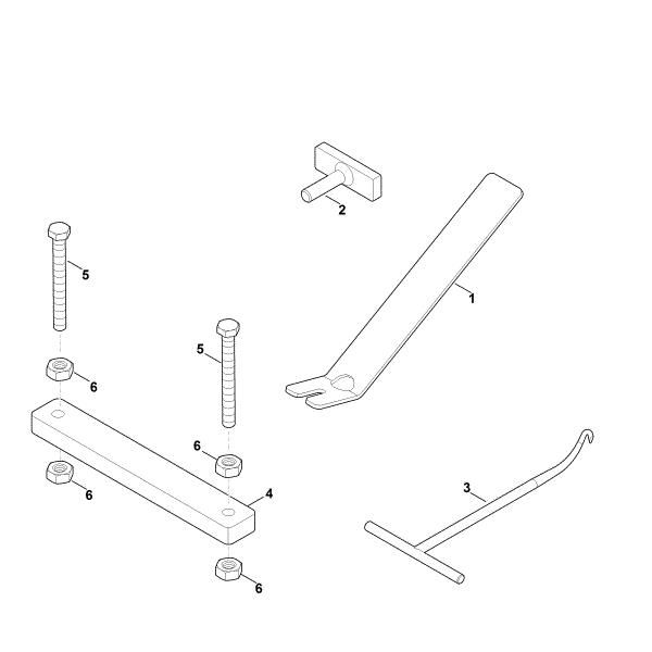 Picture of K - Special tool EVC 4000.1 (EVC4000-0002)