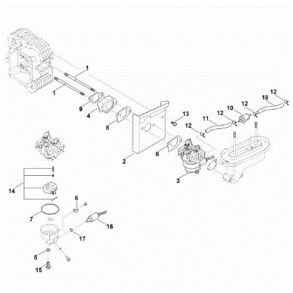 Picture of H - Fuel system EVC 4000.1 (EVC4000-0003)