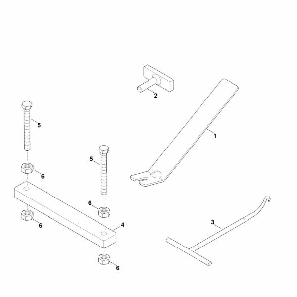 Picture of K - Special tool EVC 4000.1 (EVC4000-0003)