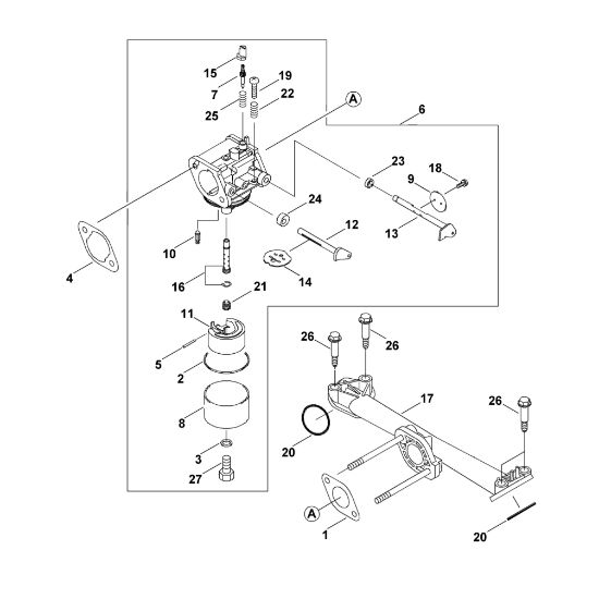 Picture of I - Carburetor FH381V-AS51