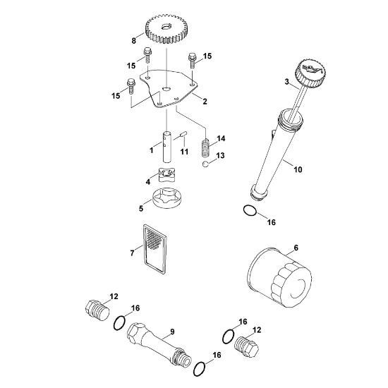 Picture of E - Lubrication system FH430V-AS54