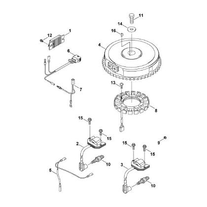Picture of G - Ignition system FH430V-AS54