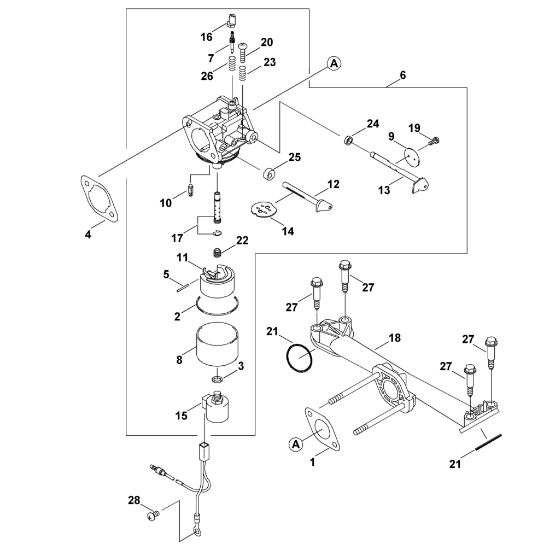 Picture of I - Carburetor FH430V-AS54