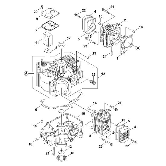 Picture of B - Cylinder FH580V-AS51