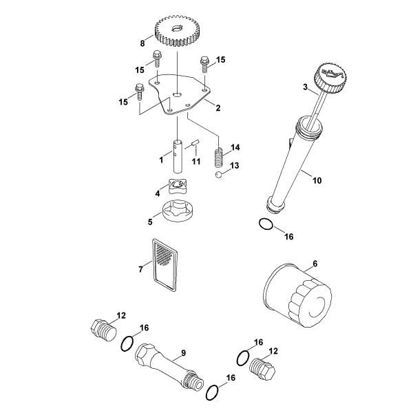 Picture of E - Lubrication system FH580V-AS51