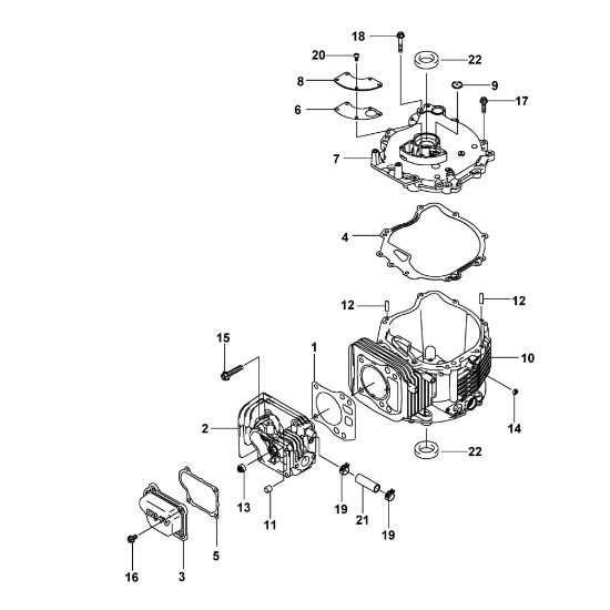 Picture of B - Cylinder FJ180V-AM58