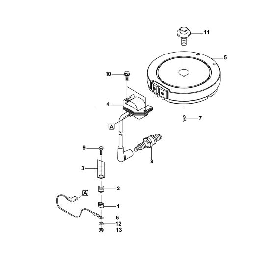 Picture of G - Ignition system FJ180V-AM58