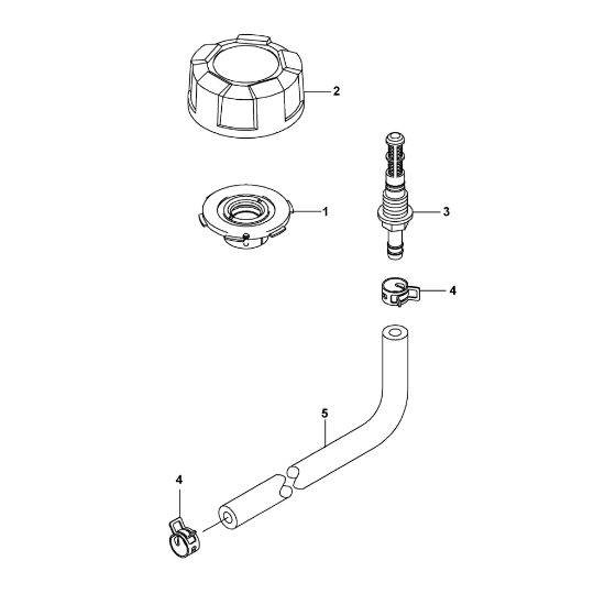 Picture of K - Fuel hose/ Filter FJ180V-AM58