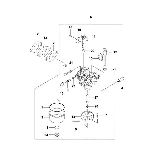 Picture of I - Carburetor FJ180V-AM80