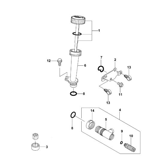 Picture of E - Lubrication system FJ180V-AM93