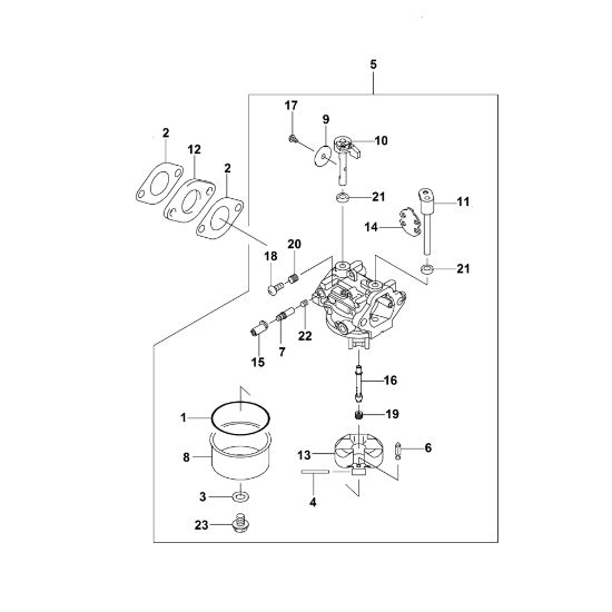 Picture of I - Carburetor FJ180V-AM93