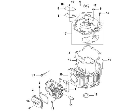 Picture of B - Cylinder FJ180V-AS51