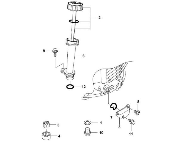 Picture of E - Lubrication system FJ180V-AS51