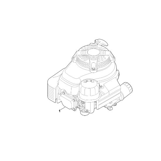 Picture of A - Engine/motor assembly FJ180V-BM80