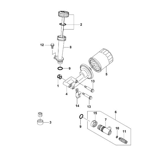 Picture of E - Lubrication system FJ180V-BM80